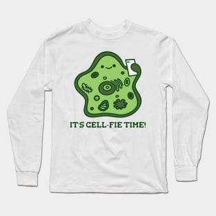 It's Cell-Fie Time Long Sleeve T-Shirt